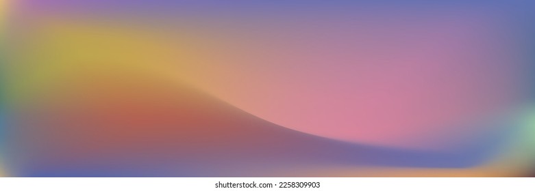 Color Light Pastel Liquid Curve Gradient Mesh. Dynamic Vibrant Bright Wavy Vivid Smooth Surface. Sky Ocean Soft Blurry Cloud Gradient Background. Water Smooth Fluid Multicolor Flow Background.