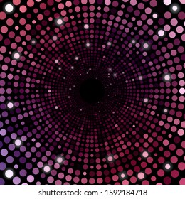 Color Lights Background. Christmas Lights Concept. Vector illustration.
