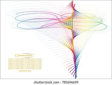 Color lind drawing abstact pattern background,EPS10