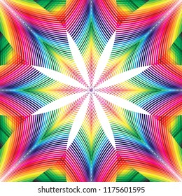 Color line abstract background