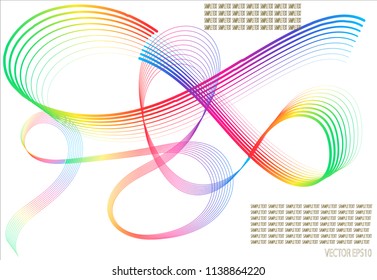 Color line drawing abstract pattern baciground,EPS10