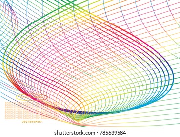 Color line drawing abstract pattern background,EPS10