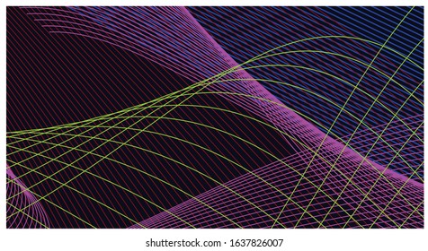 color line gradient abstract background