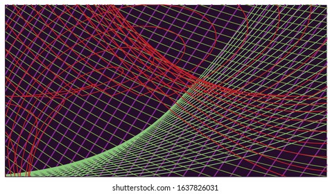 color line gradient abstract background