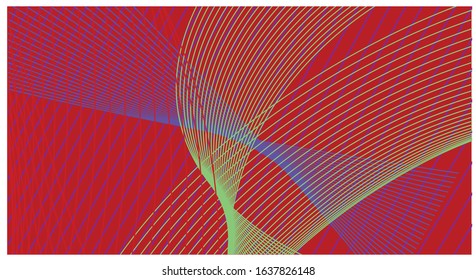 color line gradient abstract background
