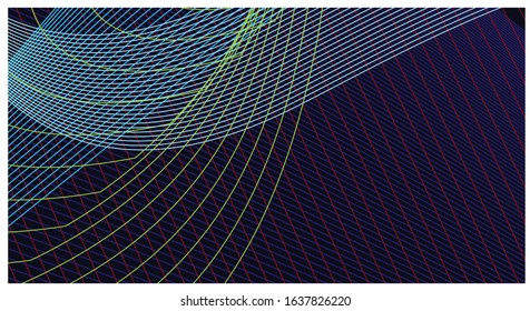 color line gradient abstract background