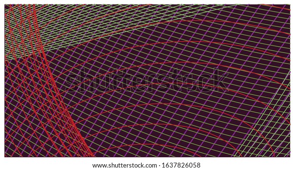 Color Line Gradient Abstract Background Stock Vector (Royalty Free ...