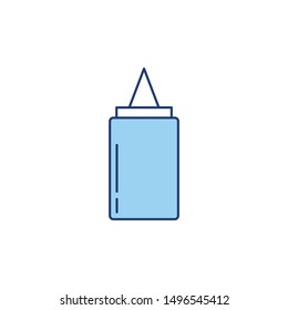 color line icon for bottle