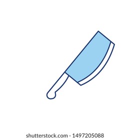 color line icon for butcher 