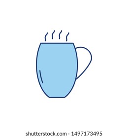 color line icon for cup
