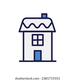 color line icon stock illustration 