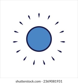 ilustración del icono de carga de línea de color 