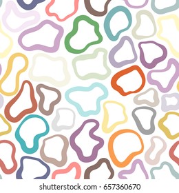 Color line off seamless background.