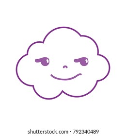 color line rogue and cute cloud kawaii weather