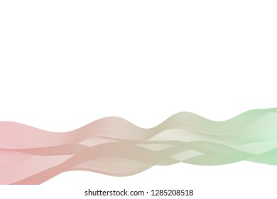 color line wave abstract background 