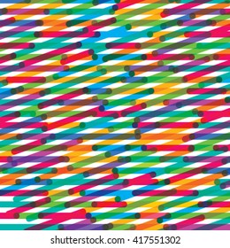 Color lines background. Multicolored transparent stripes pattern.