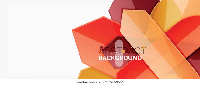 Color lines, modern geometric abstract background. Minimalistic design, creative concept, stripes with arrows and triangle shapes. Vector illustration