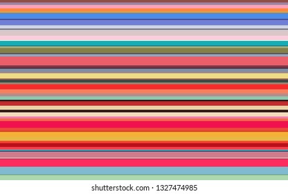 Color lines textile background. Colorful stripes designed for magazine, printing products, flyer, wallpaper, cover brochure or wall decor. Vector illustration.