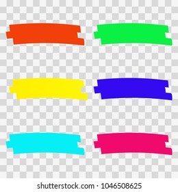 Color lines. Vector illustration