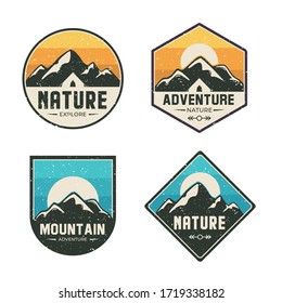 Color logo for adventure or outdoors activities