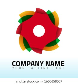 Color Logo Company Vector Design