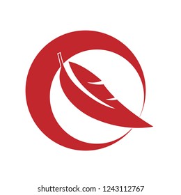 Color Logo On The Theme Of Poetry And Prose