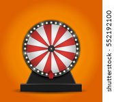 Color Lucky Wheel Template. Vector illustration