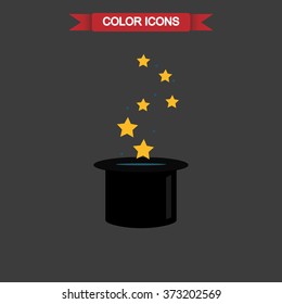Color magic show icon
