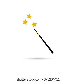 Color magic wand icon