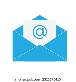 Color Mail Symbol Vectordesign. 