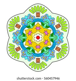 Color Mandala - Hexagon