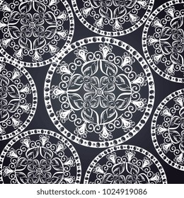 color mandala pattern background