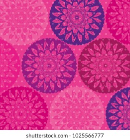 color mandala pattern background