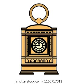 color mantel clock manual structure design