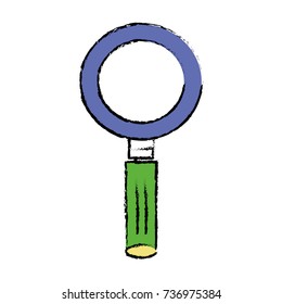 color marginifying glass tool with optical lens