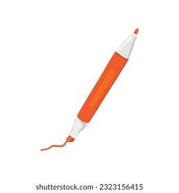 Diseño del vector de iconos del marcador de color.