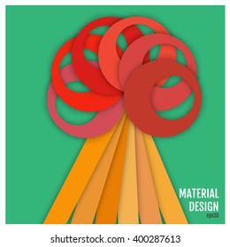 color material design background