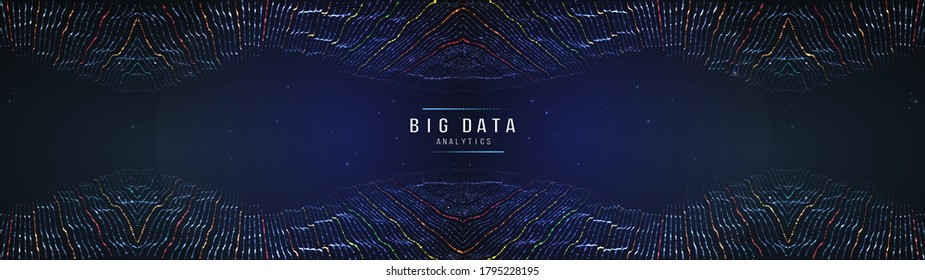 Colour Medical Analytics Cloud Konzept. DNA Big Data Intelligence Netzwerk. Informationen zu Webelementen. Dynamische Formen blaue Zukunftsvorlage. Motion 3d abstraktes Hintergrundkonzept.