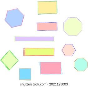 color memo note post sticker board