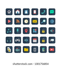 Color Menu Icon Pack