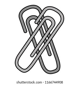 color metal clips tool to office paper