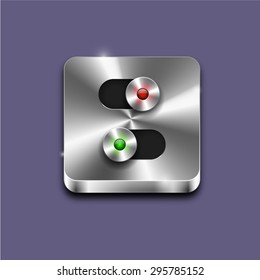 color metal slider