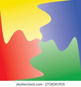 Modelo de mistura de cores. ilustração vetorial
