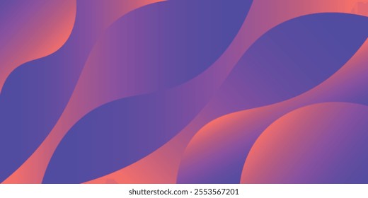 Color mix. Modern blurred texture. Fluid gradient mesh. Abstract wavy background. Liquid vibrant colour flow. Template for posters, ad banners,
