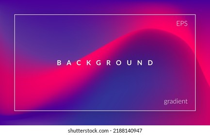 Color mix. Trendy blurred texture. Fluid gradient mesh. Abstract wavy background. Dynamic vibrant colour flow. Template for posters, ad banners, brochures, flyers, covers, websites. EPS vector image.