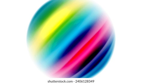 Color mixing liquid rainbow shape background