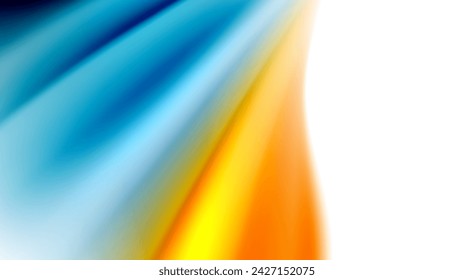 Color mixing liquid rainbow shape background