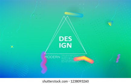 Color modern background. Colorful presentation backdrop. Cover design template. Vector background for poster, report, banner, any document page. Liquid fluid trendy futuristic color shapes. A4