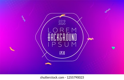 Color modern background. Colorful presentation backdrop. Cover design template. Vector background for poster, report, banner, any document page. Liquid fluid trendy futuristic color shapes. A4