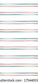 Color modern stripes seamless pattern hand drawn surface design for home.